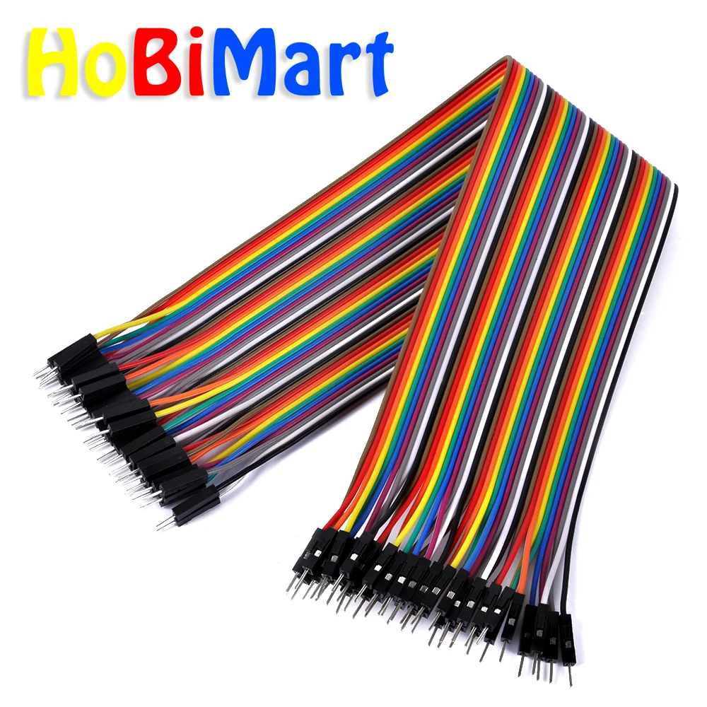 HoBiMart 10*40 шт 30 см кабель DuPont линия перемычек мужчина к мужской джемпер dupont провод