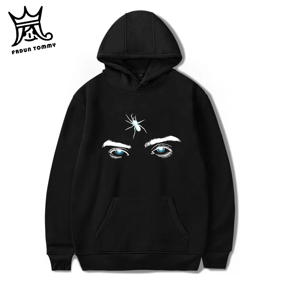 Fadun TOMMY Billie Eilish печати с капюшоном Для женщин/Для мужчин популярную одежду Harajuku Повседневное Billie Eilish толстовки с капюшоном размера плюс