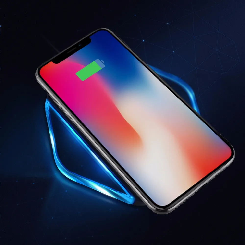 Беспроводное зарядное устройство NILLKIN Qi Smart Quick Charge быстрая зарядка 40% для Samsung galaxy