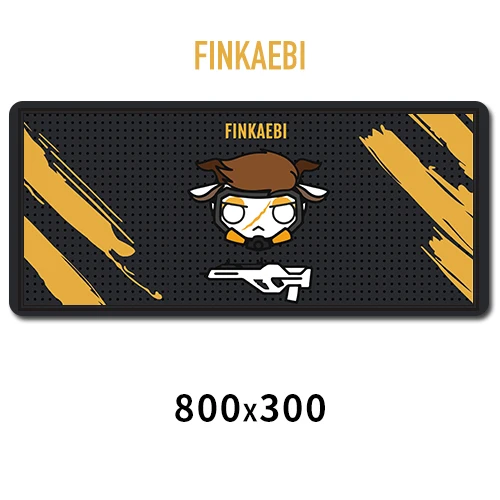 FINKAEBI Sovawin Rainbow Six Siege коврик для мыши резиновый 800x300 мм супер большой коврик для компьютерной мыши игровой коврик для клавиатуры XL для настольного ноутбука ПК - Цвет: FINKAEBI