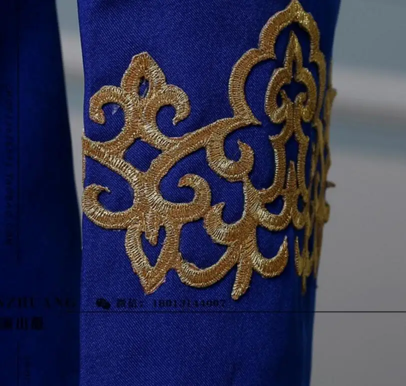 S-3XL новинка 2017 Мужская одежда модная тонкая средней длины свадебное платье