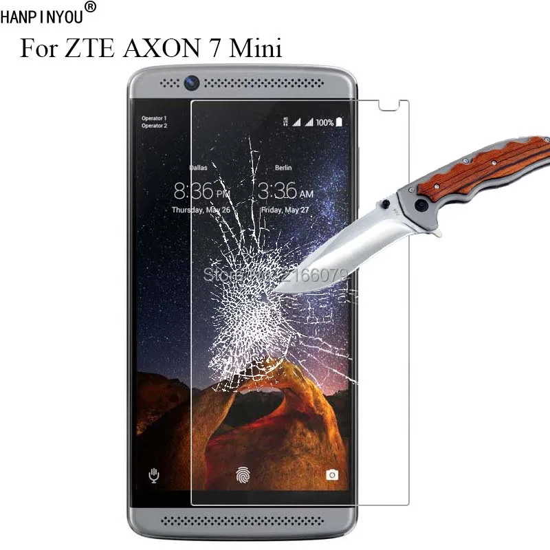Новый 9 H 2.5D протектор экрана из закаленного стекла для ZTE Axon 7 Mini B2017G 5 2 &quotЗащитная