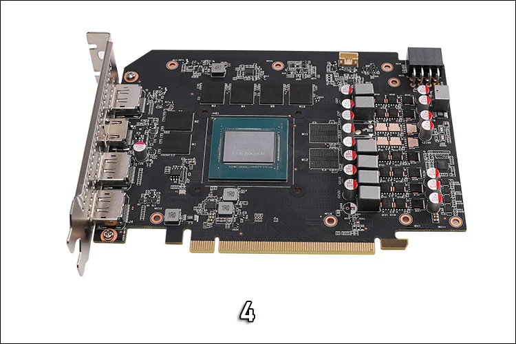 Курган полное покрытие блок GPU воды для MSI GeForce RTX 2060 VENTUS XS C 6G/OC Графика карты LRC2.0 5V D-RGB BS-MSV2060-PA