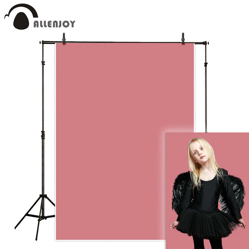 Allenjoy Винтажный Розовый фон для фотосъемки фотостудия портретная съемка чистый