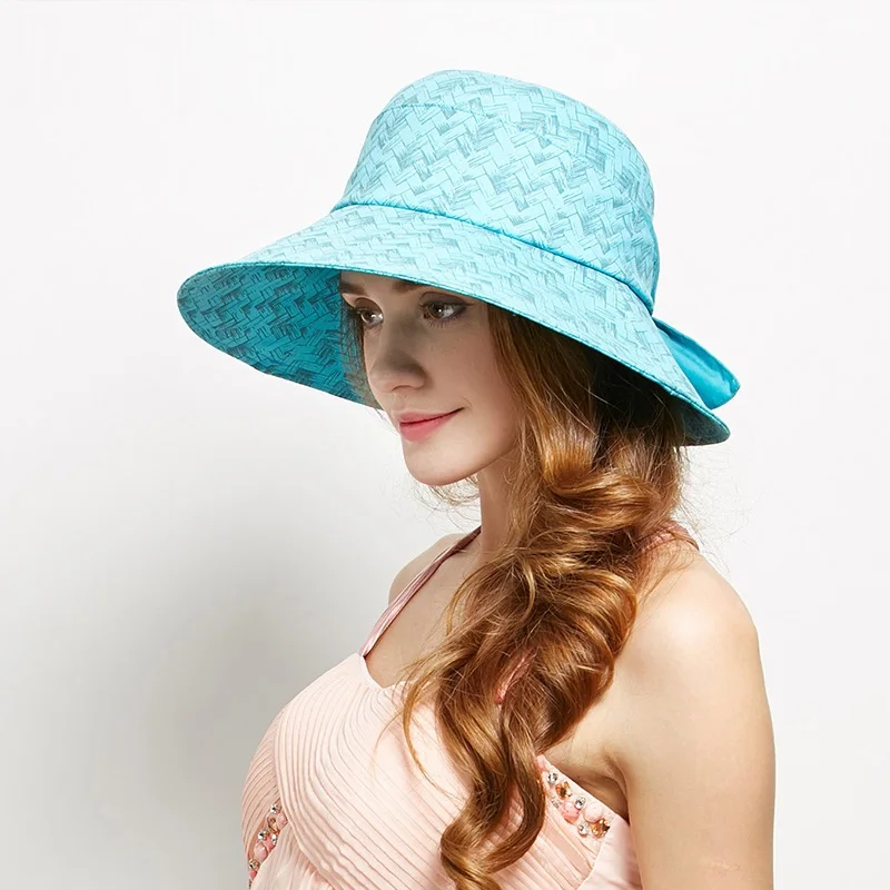 Новое поступление, Солнцезащитная шляпа, летняя Женская Корейская версия, Солнцезащитная шляпа с широкими полями для девушек, уличная доро... от AliExpress WW
