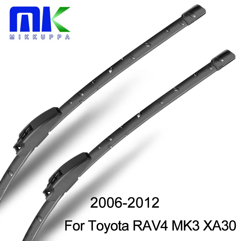 Передние и задние щетки стеклоочистителя для Toyota RAV4 3 XA30 2005 2006 2007 2008 2009 2010 2011 2012
