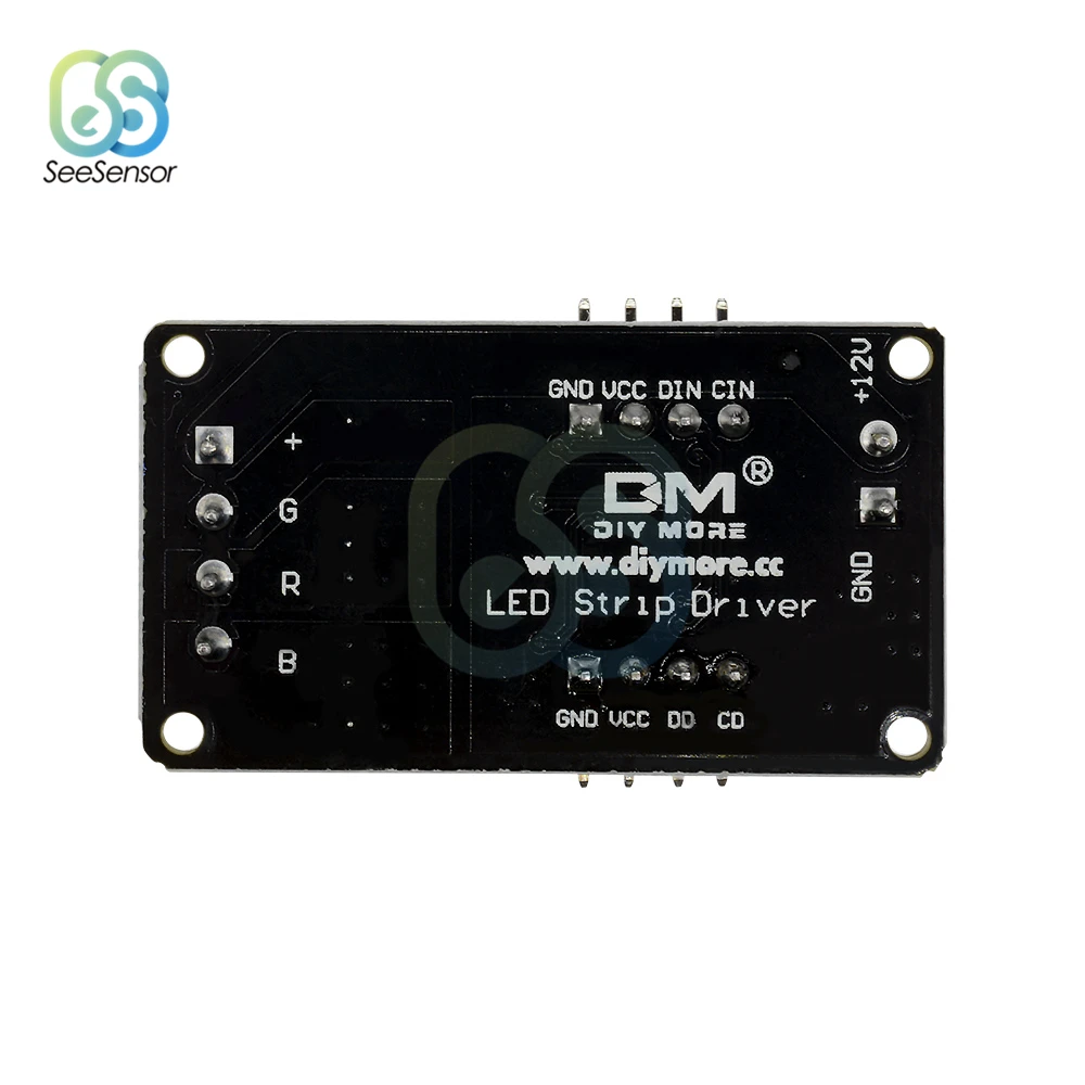 Полноцветная RGB светодиодная лента модуль драйвера щит для Arduino UNO R3 STM32 AVR 12 в