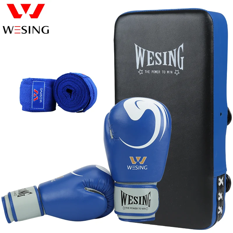 Тренировочные боксерские перчатки wesing тренировочные muay thia|boxing kicking pad|boxing glovesboxing