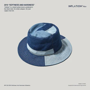 Шляпа от солнца INFLATION, лето 2020, Мужская Панама синего цвета, шляпа для рыбалки, 153CI2019