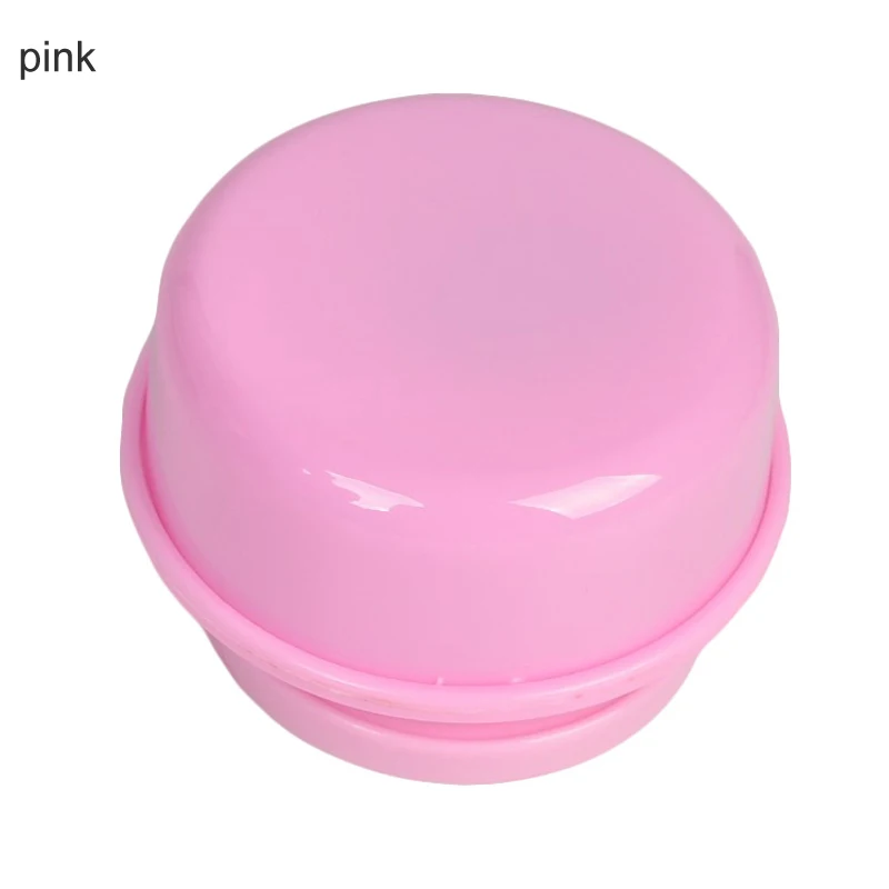Розовый Handmade DIY Doll Accessories Newest Rotating Baby Toys Children Educational Toy 1 Pcs Dolls Accessories Plastic Music Box Base - Цвет: Розовый