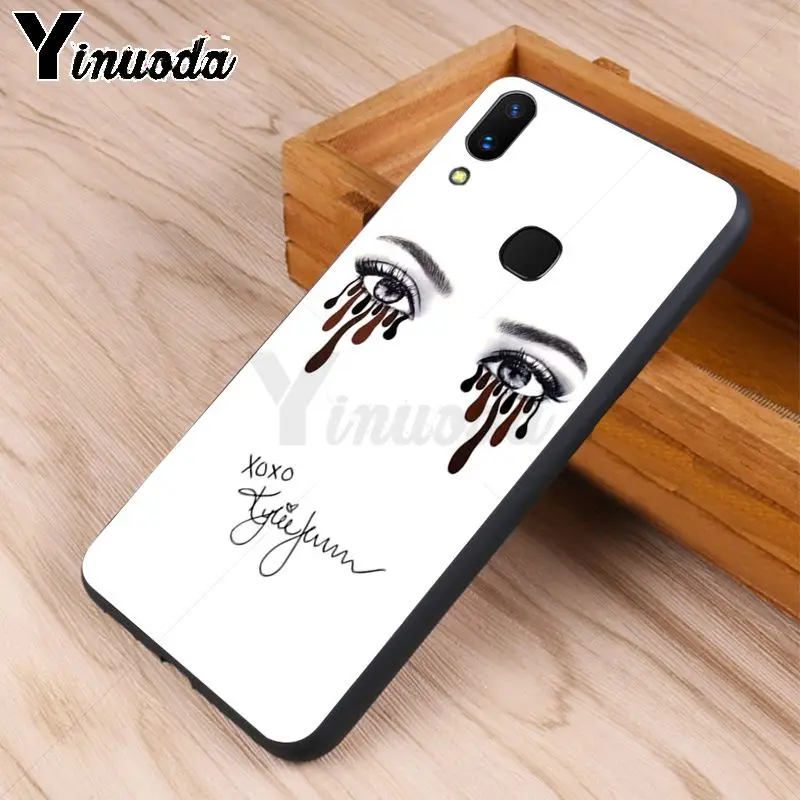 Yinuoda женские глаза классическое фото Женский ЧЕХОЛ ДЛЯ vivo x20 plus x21 ud nex s x9s V9 V7 Y 83
