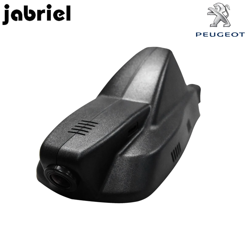 Jabriel скрытый wifi Автомобильный видеорегистратор для PEUGEOT 2008 Авто 1080P Dash Cam Автомобильная магнитола двойной объектив камера заднего вида