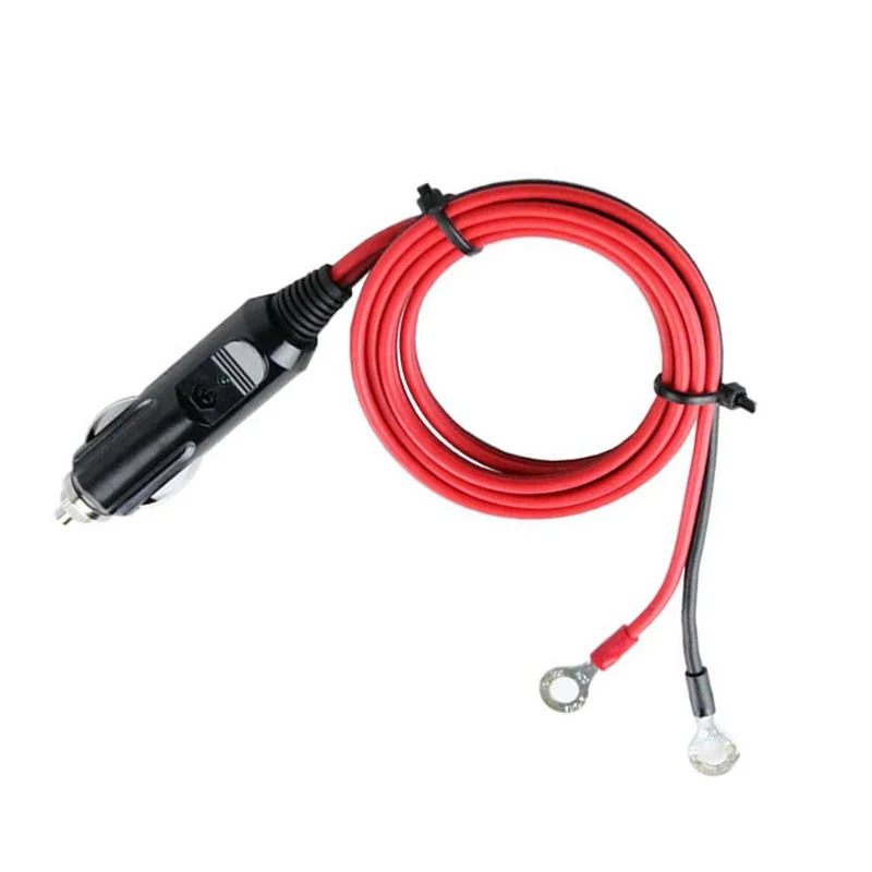 12V 15A штекер Адаптер для прикуривателя с Питание шнур провод 50 см Прикуриватель