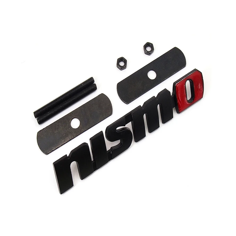 Автомобильные наклейки Nismo хромированный металлический передний накладной