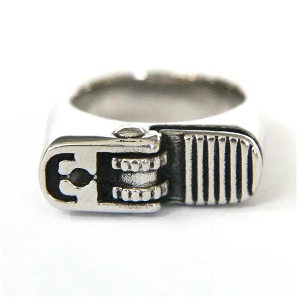 Новое поступление 2017 Крутое стильное байкерское модное полировочное кольцо