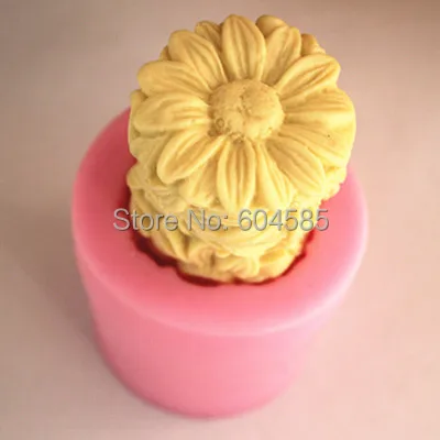 Форма для мыла в виде колонны маргариток формы помадки и торта форма шоколада