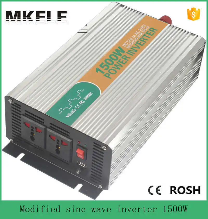 MKM1500-241G модифицированный синусоидальный волновой инвертор высокой мощности 110/1500