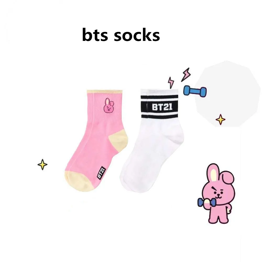 2018 Новый Kpop BTS Bangtan мальчики BT21 TATA COOKY CHIMMY же милый теплый мультфильм зимние