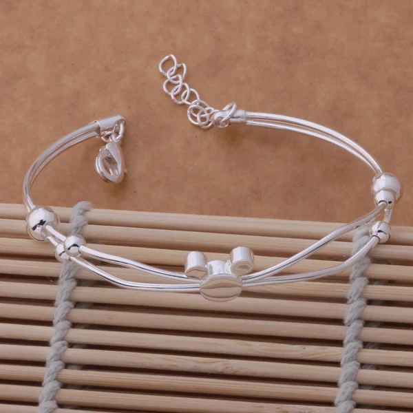 AB034 wholesale silver color bracelet fashion jewelry mikey /gfdaowka cqsalhza | Украшения и аксессуары