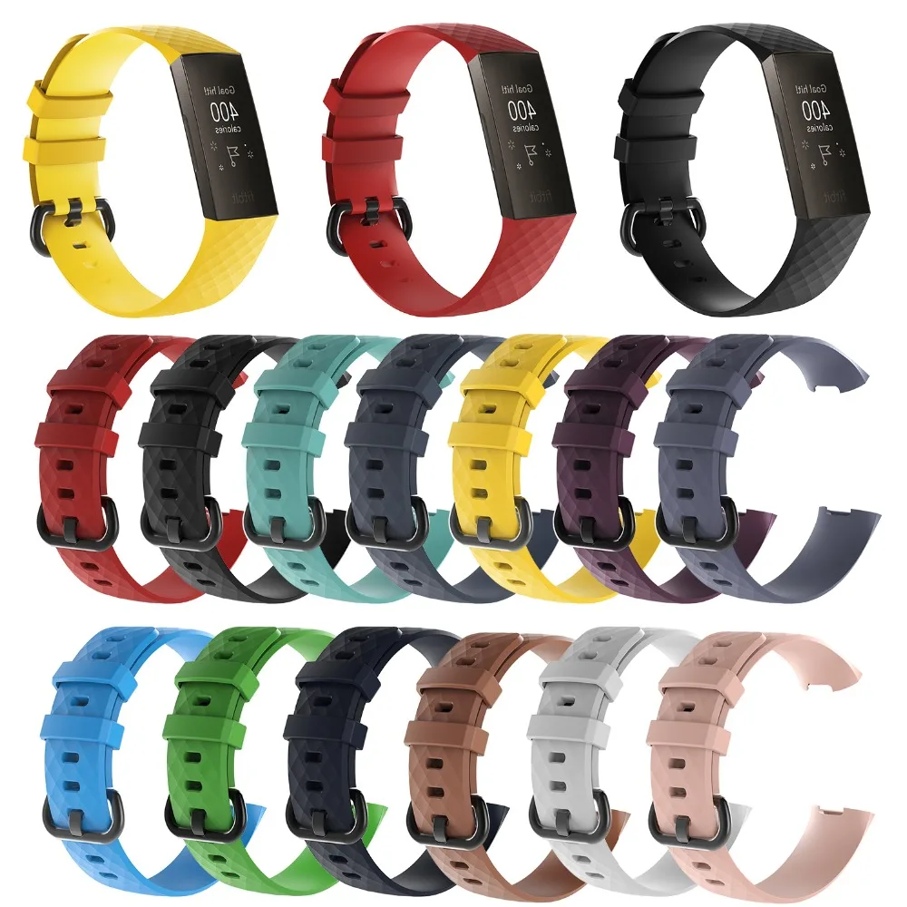 Ремешок на запястье для умных часов Fitbit Charge 3 ремешок замены ремешка