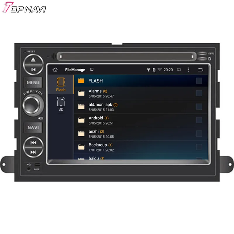 Topnavi Quad Core Android 6.0 Car GPS for Fusion/Explorer/500/F150/Focus/Edge/Expedition/Mustang/Escape /Freestyle/Mercury | Автомобили и