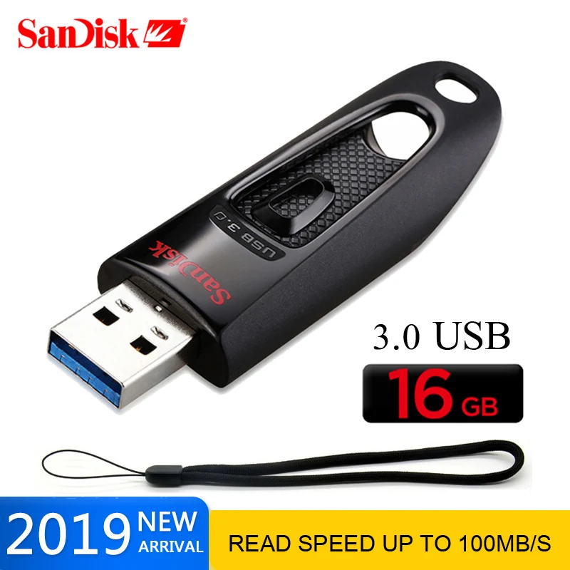 USB флеш накопитель SanDisk CZ48 16 100 ГБ|USB флэш-накопители| |