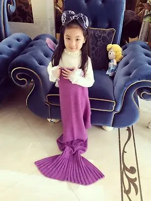 Вязаное крючком одеяло для взрослых и детей с хвостом русалки|blanket blanket|knitted