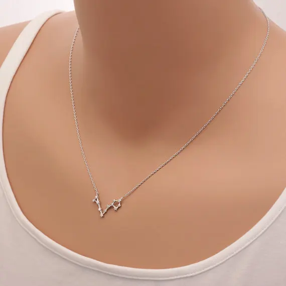 Daisies (10pcs/lot) Fashion Personalized Pisces Necklace Astrology Zodiac Sign for Women-Girls Christmas Gift | Украшения и