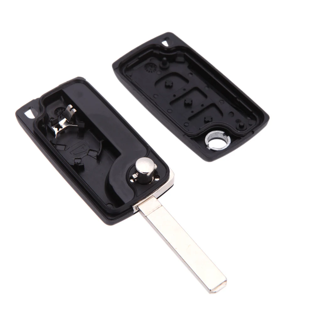 3Buttons Remote Key Case Shell For Peugeot 407 307 308 607 807 Cover 3 Buttons Flip With Car Symbol | Автомобили и мотоциклы