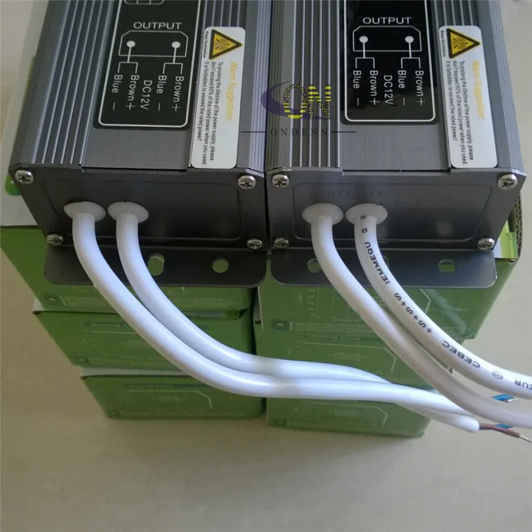 200 W 12 V 16.67A/24 8.33A светодиодный трансформатор для адаптер светодиодной ленты блок