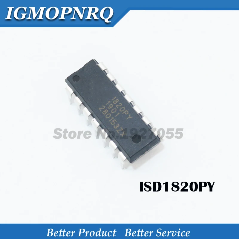 10 шт./ISD1820PY DIP-14 8 до 20 секунд в один аудио схема воспроизведения ISD1820