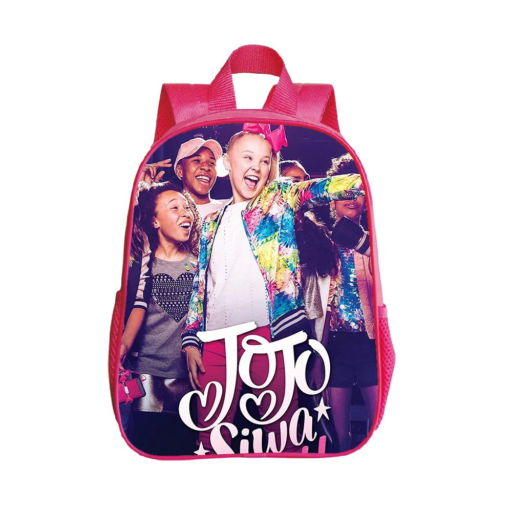 Милый розовый рюкзак Jojo Siwa детский дошкольный с красивым рисунком для начальной