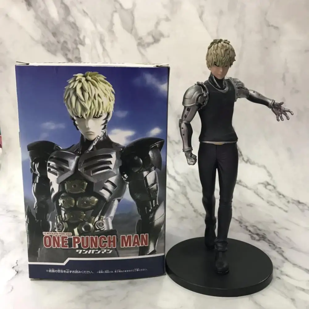 Lensple One Punch Man DXF Premium Figure Genos ПВХ фигурка игрушки в виде персонажа из аниме Saitama
