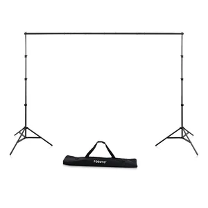 fosoto 2.6*3m Background Frame Backdrop Aluminum Alloy Background Support Stand System For Photography Photo Studio With Bag