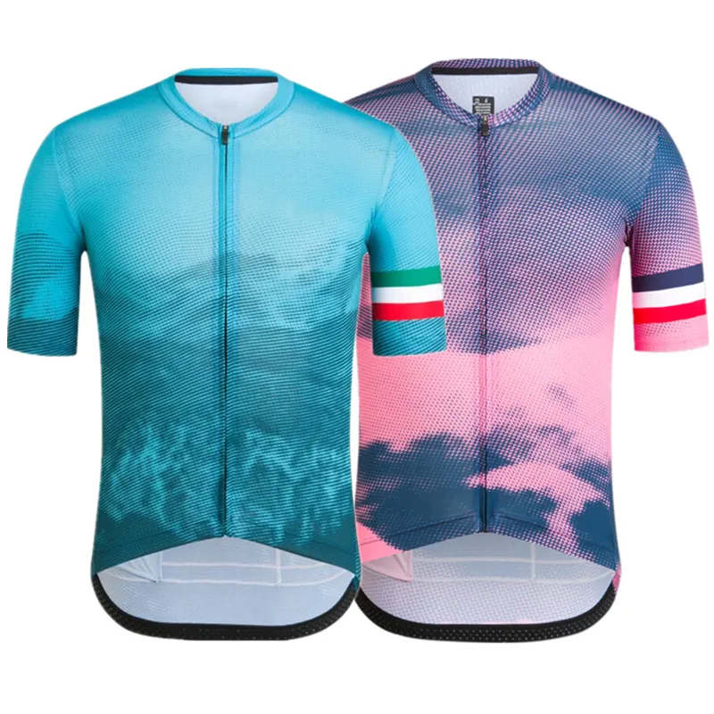 Эксклюзивный Велоспорт Джерси с коротким рукавом Одежда для велоспорта Новое