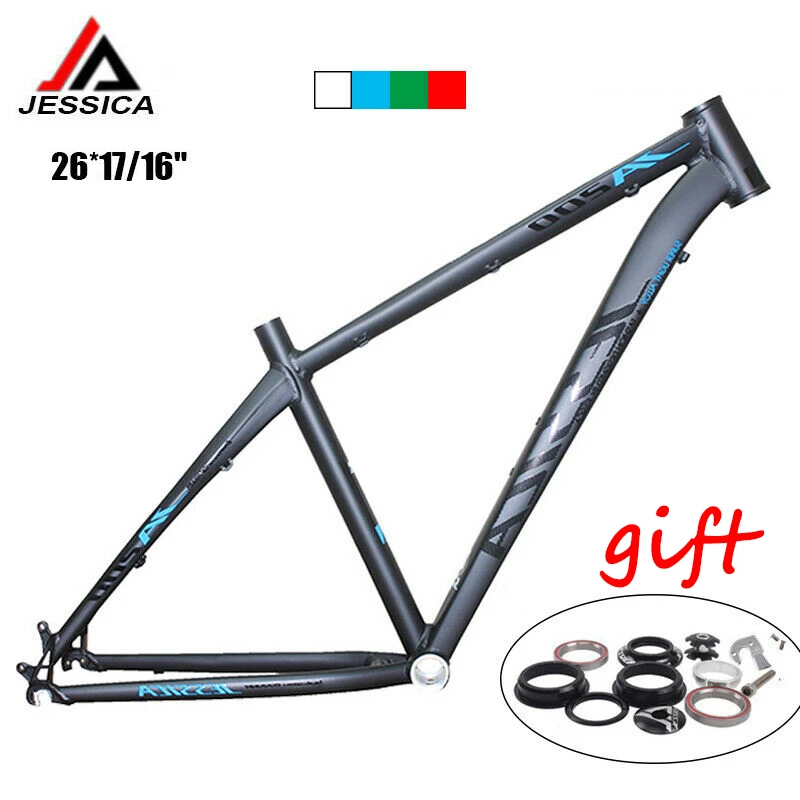 JESSICA 26er 16/17 дюймовые рамы для горного велосипеда MTB рама Superlight прямая трубка 44 мм BSA