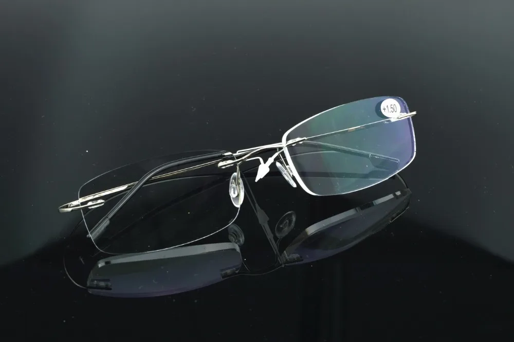 CLARA VIDA титановой рамой черный/серебряные кольца для мужчин женщин без оправы 2G