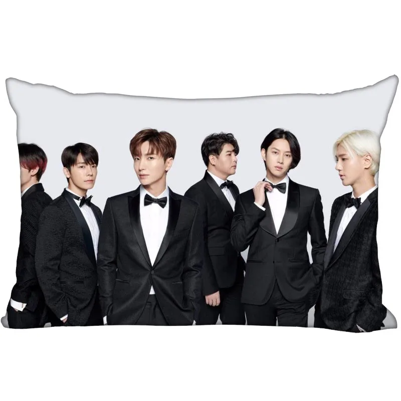 7 Горячая KPOP супер Юниорская Наволочка декоративная наволочка на молнии атласная на заказ Ваш образ больше размер - Цвет: 7