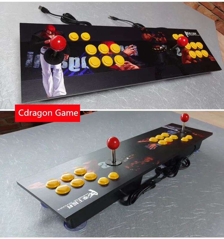 Двойной игровой джойстик Cdragon аркадные ретро-игры компьютерные видеоигры Rocker PC Usb