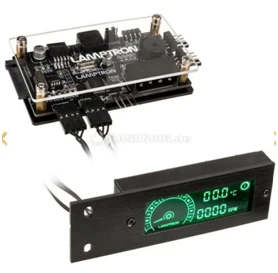 Ламптрон TC20 RGB CPU вентилятор Скорость дисплеера ЖК экран только один канал для PWM