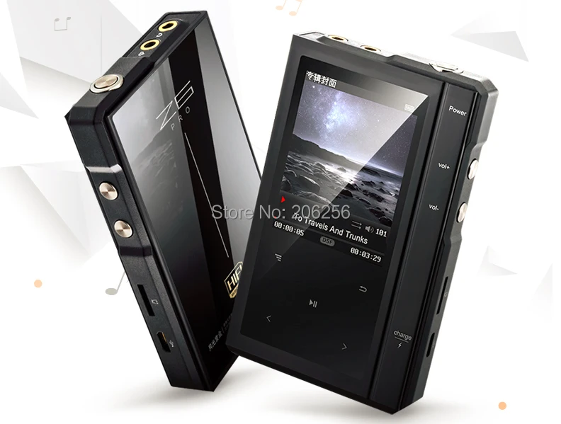 MP3 плеер Moonlight AIGO Z6PRO Hard DSD256 ES90018Q2C DAC Hifi музыкальный двухъядерный процессор с