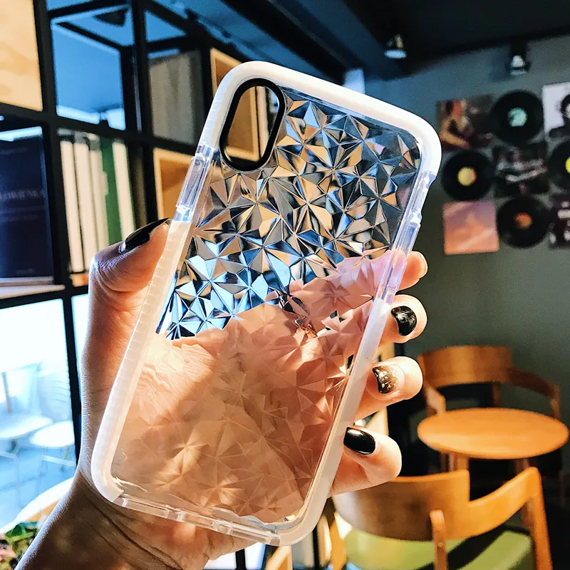 Роскошный блестящий силиконовый защитный чехол для iPhone X 7 8 6s Plus XR XS MAX | Мобильные