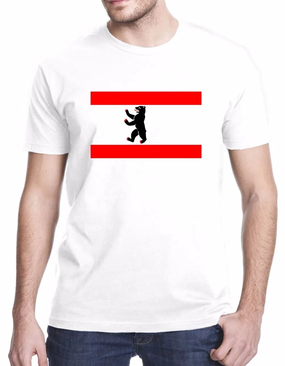 Мода 2017 г. Творческий Дизайн Летний Лидер продаж Берлин флаг наиболее популярных