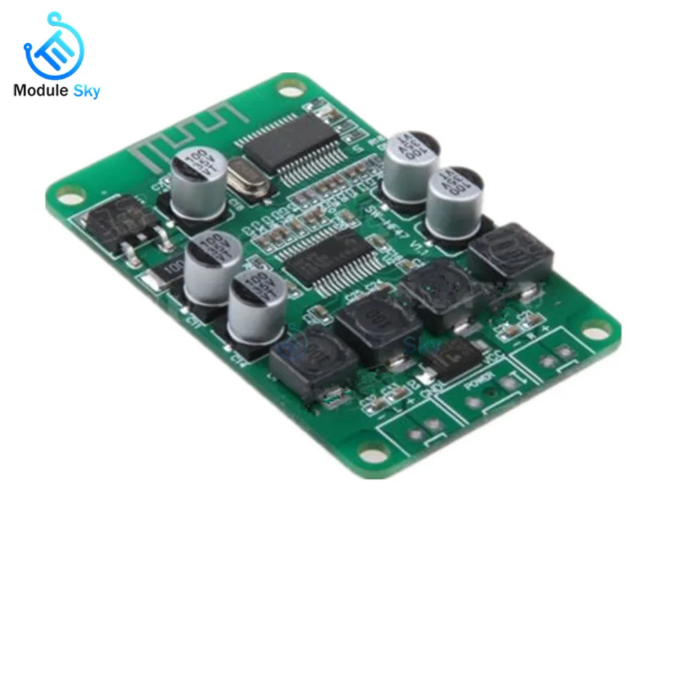 TPA3110 2x15 Вт Bluetooth аудио Мощность Плата усилителя для 4/6/8/10 Ом Динамик двухканальный звук качества