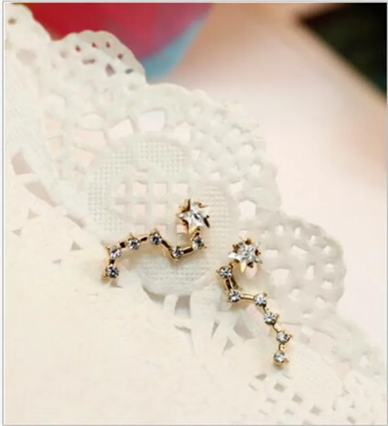 The Korean version of drama is very beautiful Gao Junxi has the same head asymmetrical long earrings B | Украшения и аксессуары