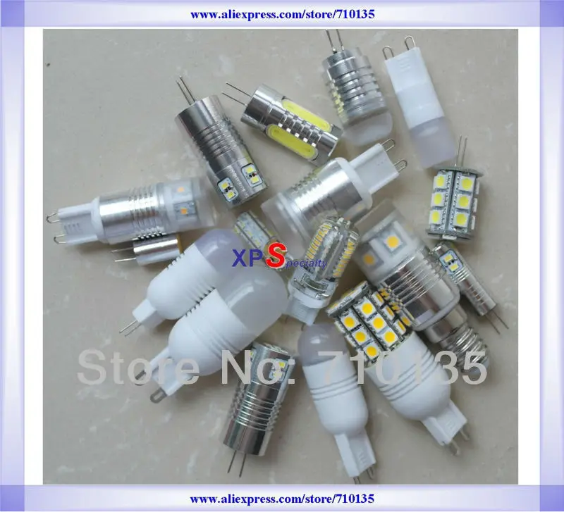 AC DC 12V 5W 360 degrees TaiWan QiLi 8.5mm COB 5PCS*1W LED Chip for g4 mini led ceramic bulb and small light | Лампы и освещение