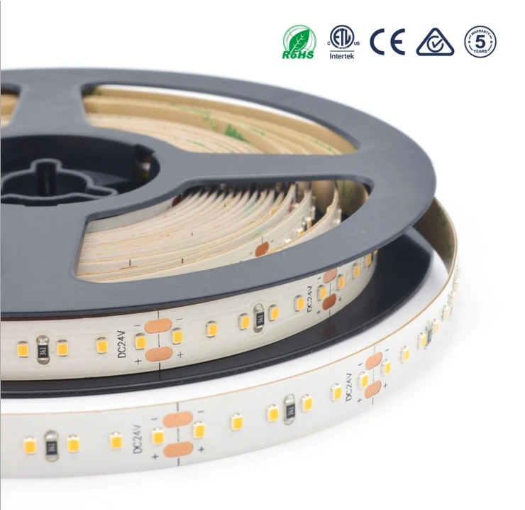 Гибкая светодиодная лента 5 м 13 Вт 2216 SMD 24 В постоянного тока светодиодов/м CRI&gt95 10