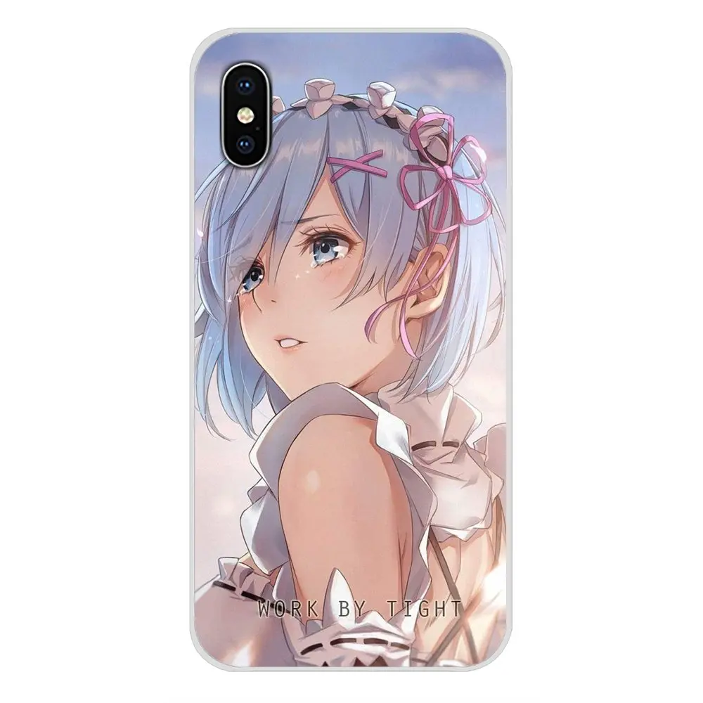 Аксессуары чехлы для телефонов Huawei P8 9 Lite Nova 2i 3i GR3 Y6 Pro Y7 Y8 Y9 Prime 2017 2018 2019 Rem Re Zero Girl