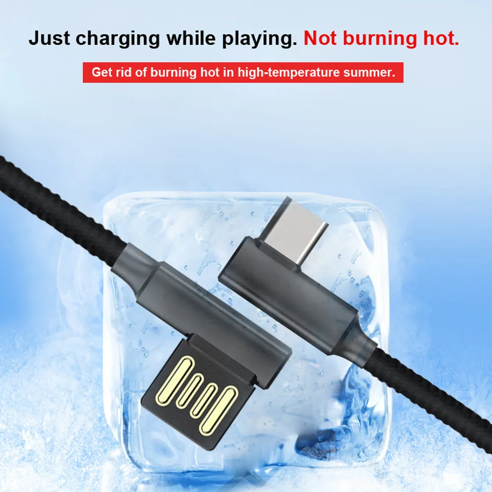 Прямоугольный разъем (под углом 90 градусов микро USB 2 0 3 1 Type C кабель для зарядного