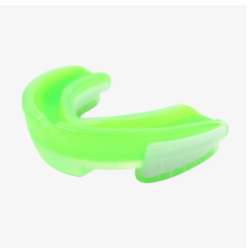 Green White Профессиональная спортивная защита зубов, мундгард для рта EVA, Защитный колпачок для зубов, защита для бокса, Санда, таэквондо, Защита зубов, резиновый щит - Цвет: Green White